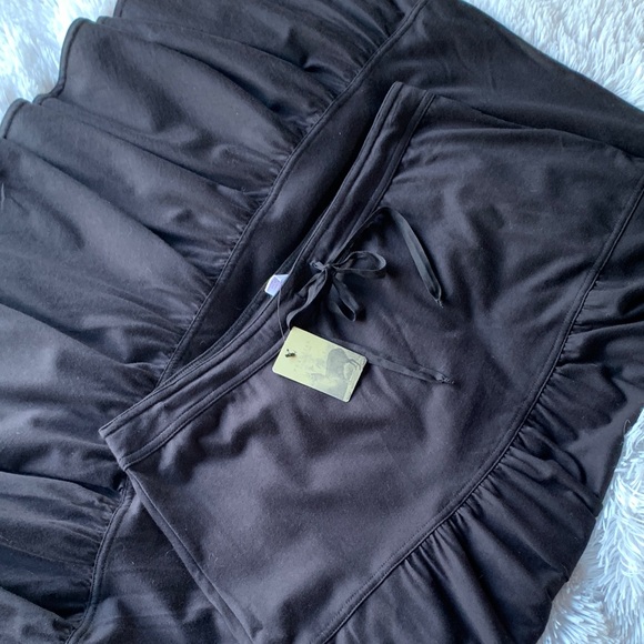 Peruvian Connection Maxi Black Skirt - Picture 5 of 16